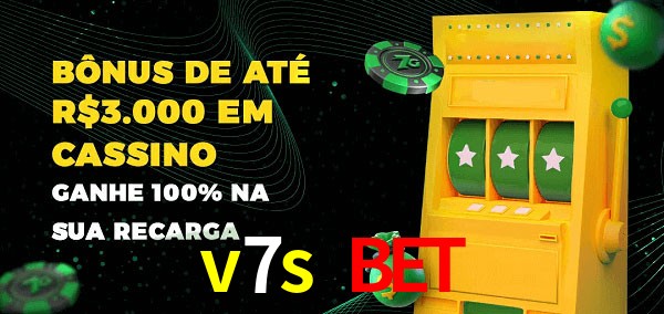 v7s bet melhor bônus de depósito